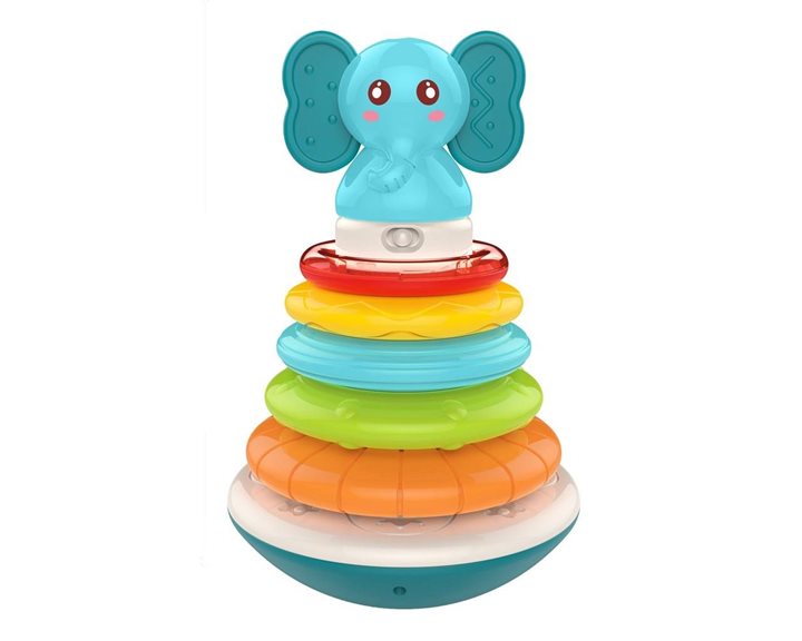 Δακτύλιοι Στοίβαξης Luna Toys με μουσική και φως 14x14x23,8 εκ. 000622758