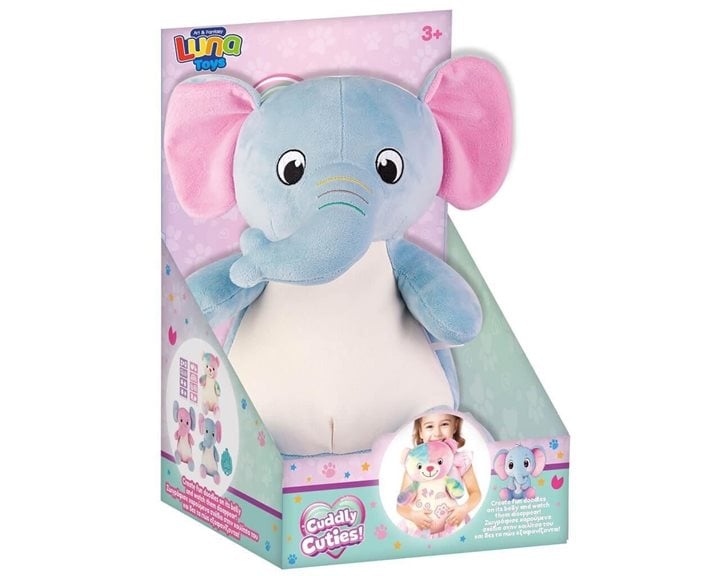 Λούτρινο Μαγικό Ελεφαντάκι Cuddly Cuties 23,5χ16χ26,5εκ. 000622949