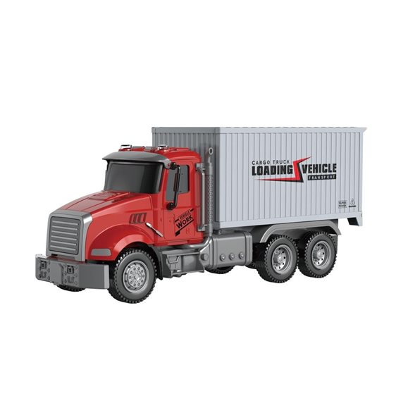 Φορτηγό Container Friction Luna Toys με ήxο και φως 36x11x19εκ. 000623114