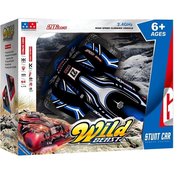 Τηλεκατευθυνόμενο Αυτοκίνητο Luna Toys 1:14 2,4G με φως 37,5x16x30εκ. 1 Χρώμα 000623169