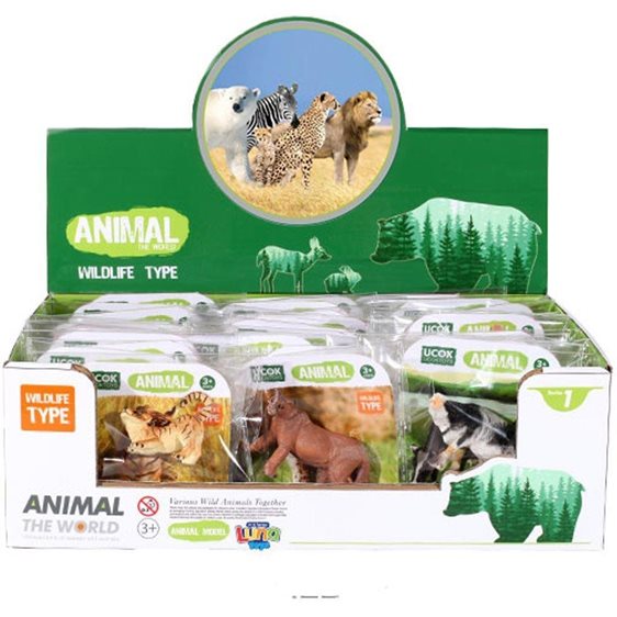 Ζώα Ζούγκλας Luna Toys Πλαστικά 000623141