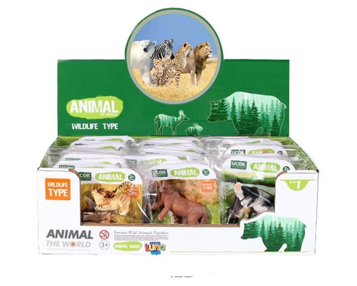 Ζώα Ζούγκλας Luna Toys Πλαστικά 000623141