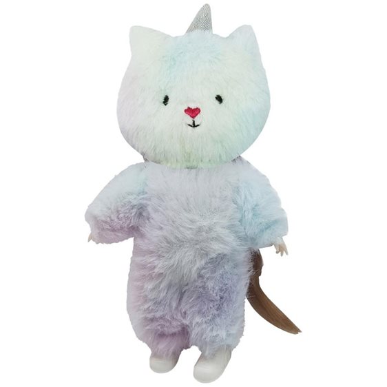 Τσάντα Πλάτης Λούτρινη με Κούκλα Luna Toys 20x9x27,5εκ. 000623228