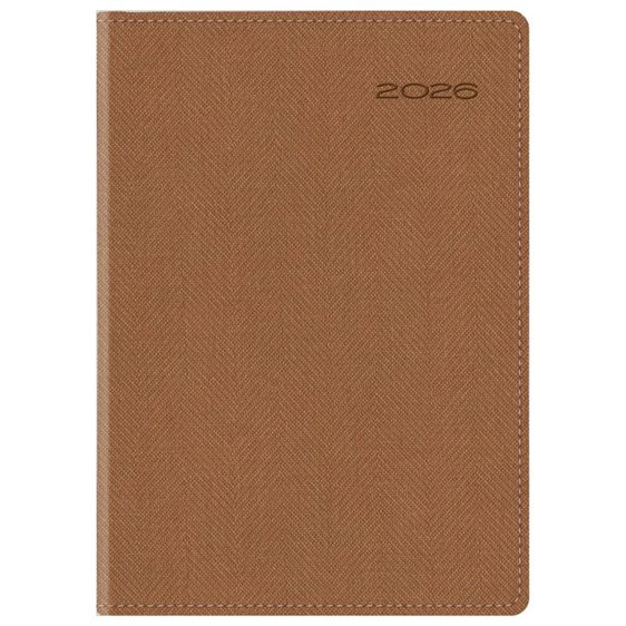 Ημερολόγιο Ημερ.14.5x20.5 Harris Flex Καφέ