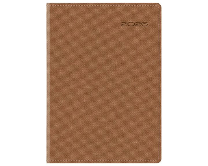 Ημερολόγιο Ημερ.14.5x20.5 Harris Flex Καφέ