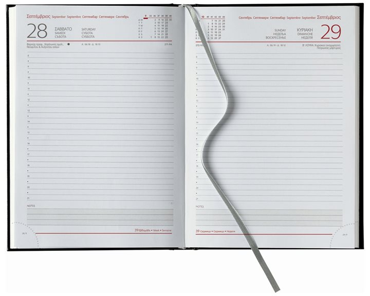 Ημερολόγιο Ημερ.14.5x20.5 Kashmir Flat Άμμου