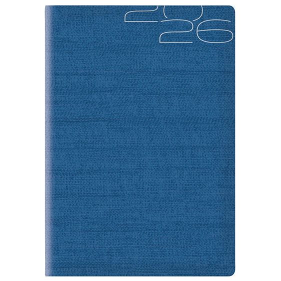 Ημερολόγιο Ημερ.14.5x20.5 Kashmir Flat Μπλε
