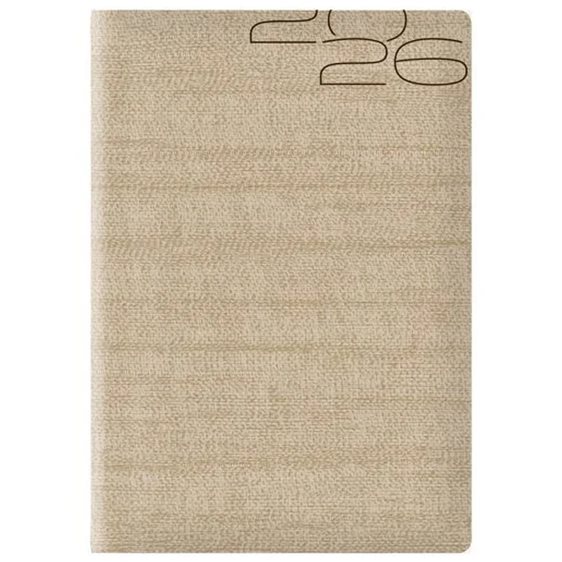 Ημερολόγιο Ημερ. 17.2x24 Kashmir Flat Άμμου