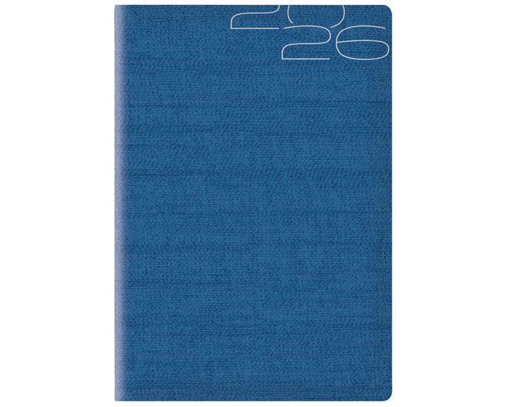 Ημερολόγιο Ημερ. 17.2x24 Kashmir Flat Μπλε
