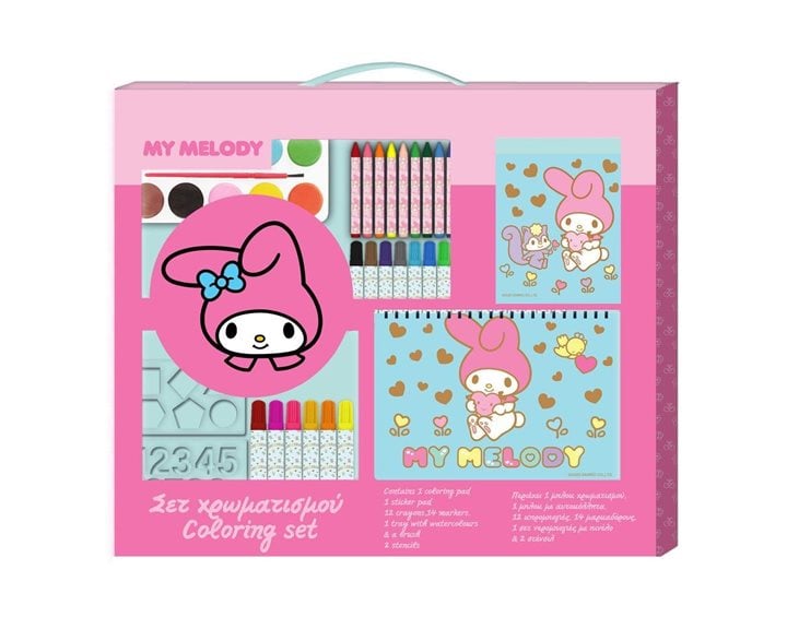 Σετ Χρωματισμού 54x47cm My Melody 000490132