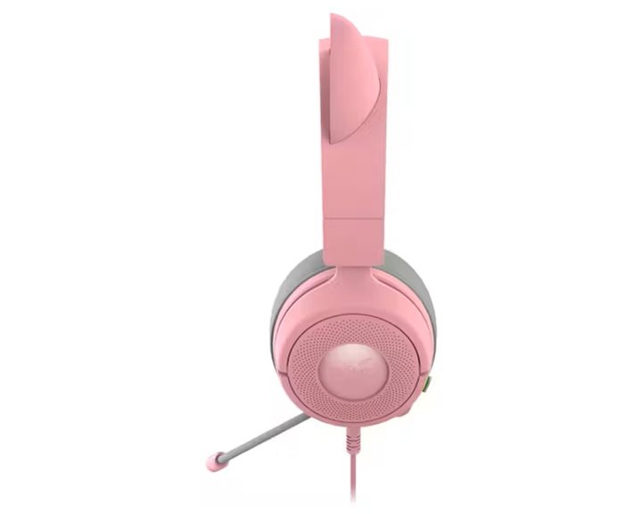 Kraken Kitty V3 X Quartz - Gaming Headset - Kitty Ears - 7.1 Surround - PC/PS5/Xbox/Switch 2 - 3.5mm