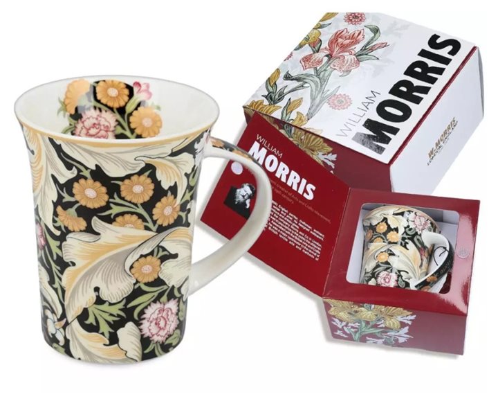 Κούπα Carmani 350ml W.Morris Flower Orange