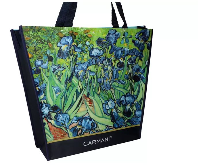 Τσάντα Ώμου Πλαστική Carmani Van Gogh Collage 46x11x38cm 021-9004
