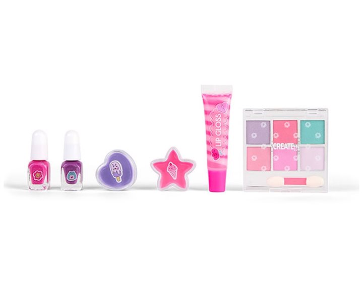 Lulu Blush Σετ Μακιγιάζ Ρόζ Λιλά