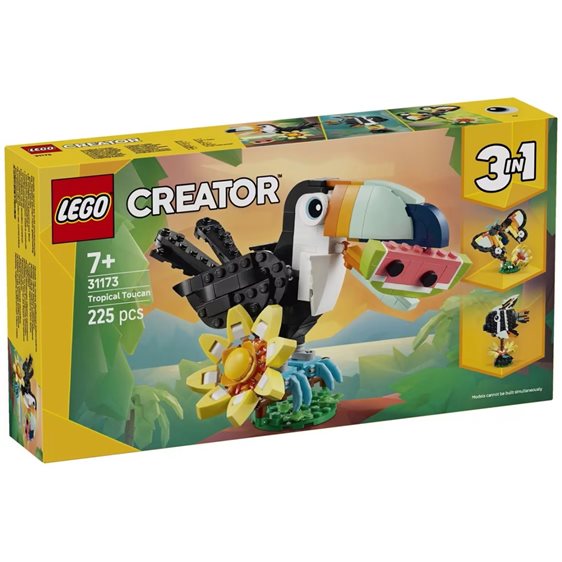 LEGO Creator Άγρια Ζώα: Τροπικό Τουκάν 31173