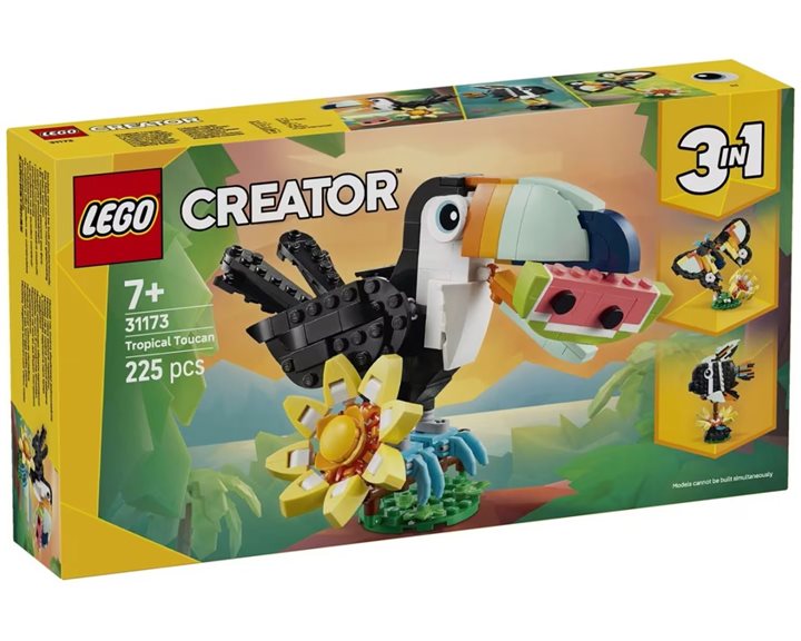 LEGO Creator Άγρια Ζώα: Τροπικό Τουκάν 31173