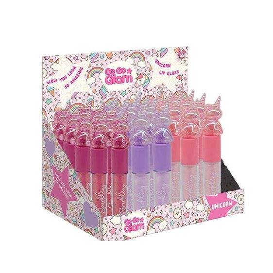 Lip Gloss Μονόκερος Go Go Glam Luna Toys 000623041