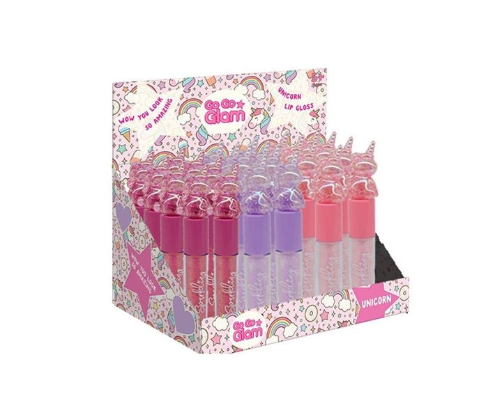 Lip Gloss Μονόκερος Go Go Glam Luna Toys 000623041