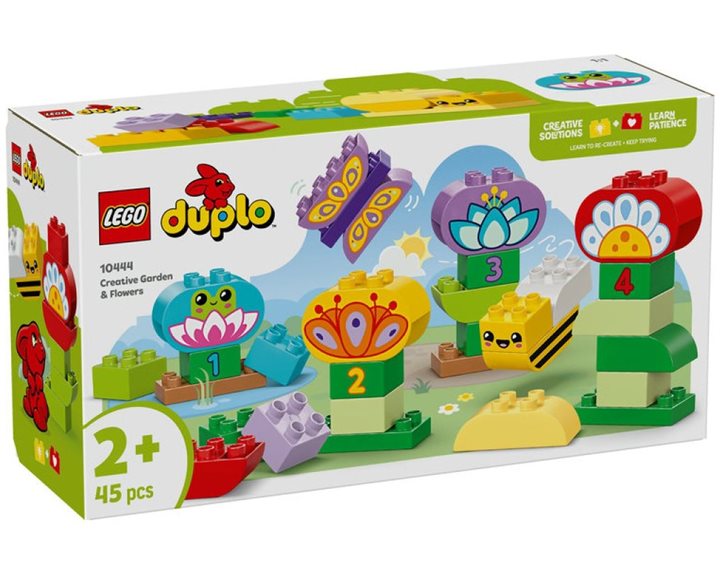 LEGO Duplo Δημιουργικός Κήπος και Λουλούδια 10444