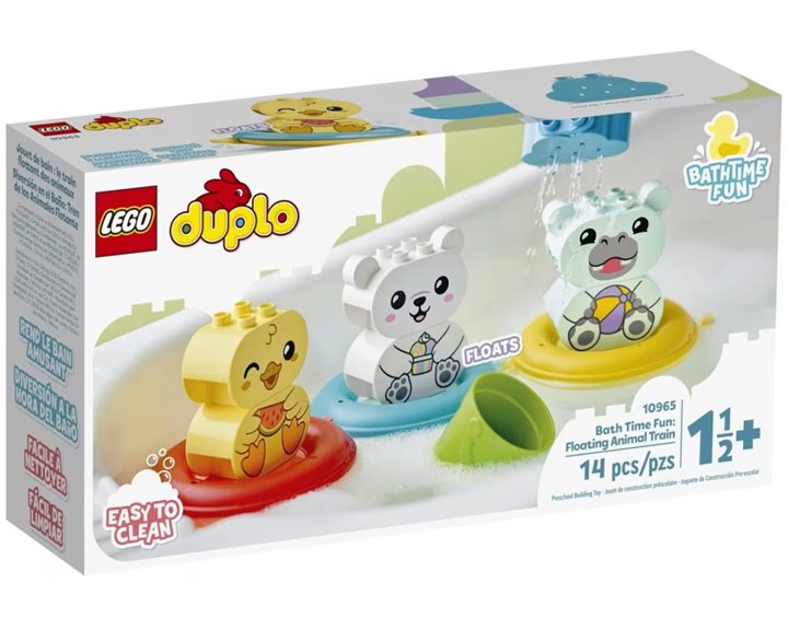LEGO Duplo Bath Time Fun: Floating Animal Train 10965