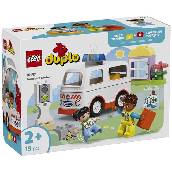 LEGO Duplo Ασθενοφόρο και Οδηγός 10447