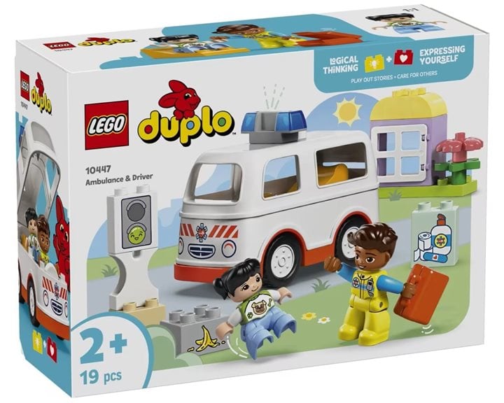 LEGO Duplo Ασθενοφόρο και Οδηγός 10447