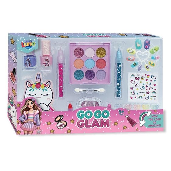 Μακιγιάζ Σετ Go Go Glam Luna Toys 31τμχ. 28x4x21,5 εκ. 000623023