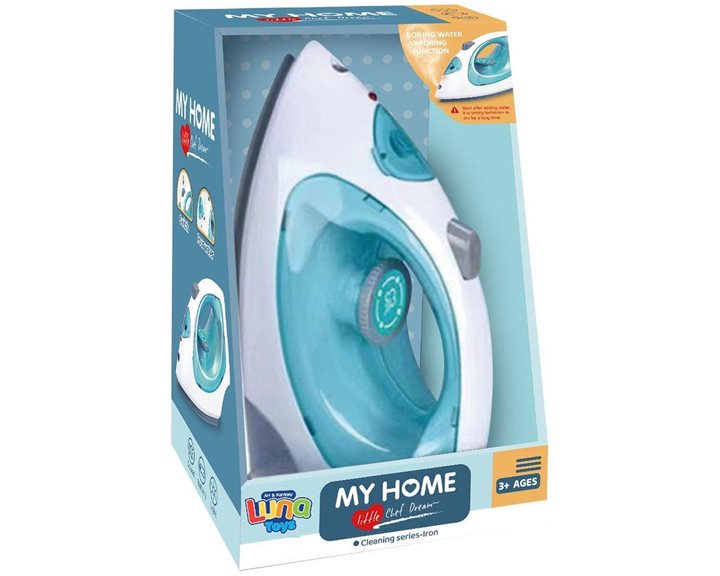 Σίδερο Luna Toys με Σπρέι Νερού, φως και ήxο 14,8x13,8x23,2εκ. 000623340