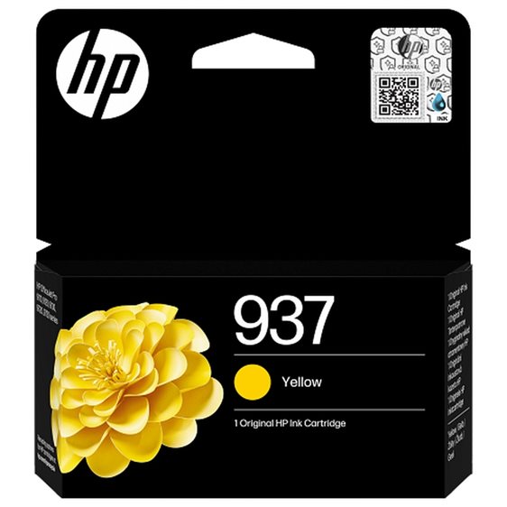 Μελάνι HP No.937 Yellow   4S6W4NE