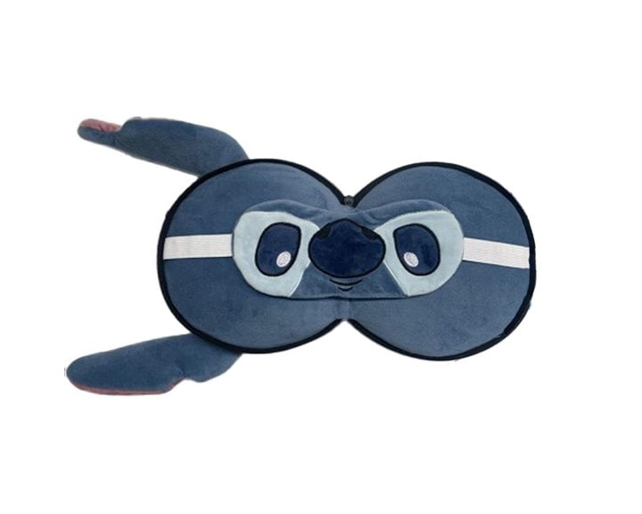 Μαξιλαράκι Ταξιδίου Λαιμού με Μάσκα Lillo & Stitch 000565600