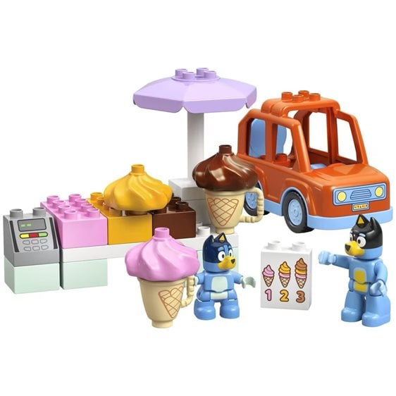LEGO Ταξίδι με τον Μπλούι στο Παγωτό 10458
