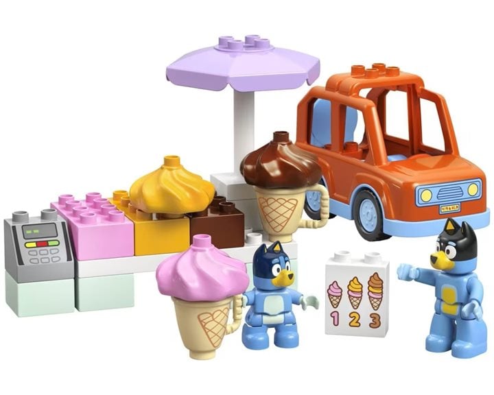LEGO Ταξίδι με τον Μπλούι στο Παγωτό 10458