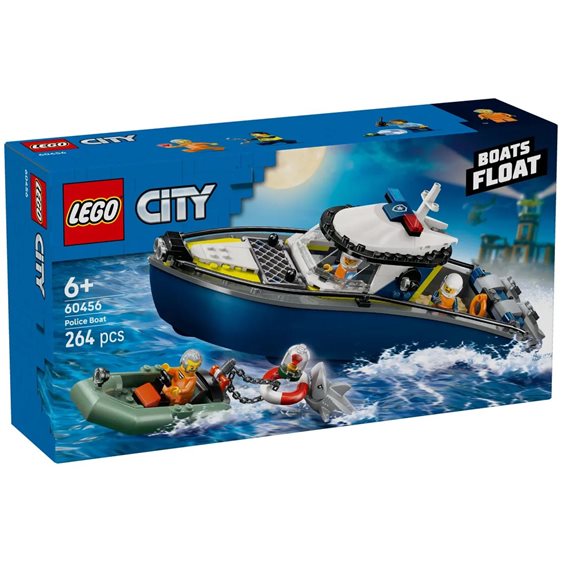 LEGO City Police Boat Chase 60456