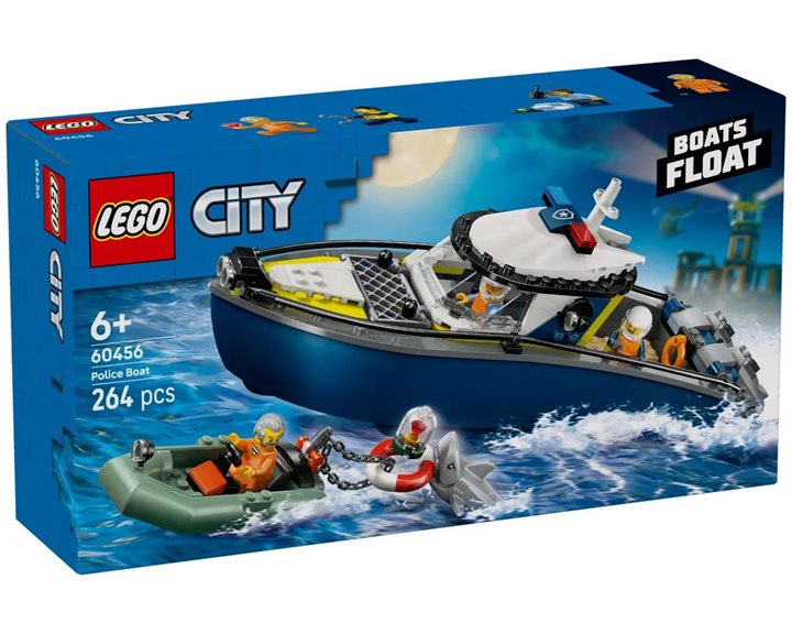 LEGO City Police Boat Chase 60456