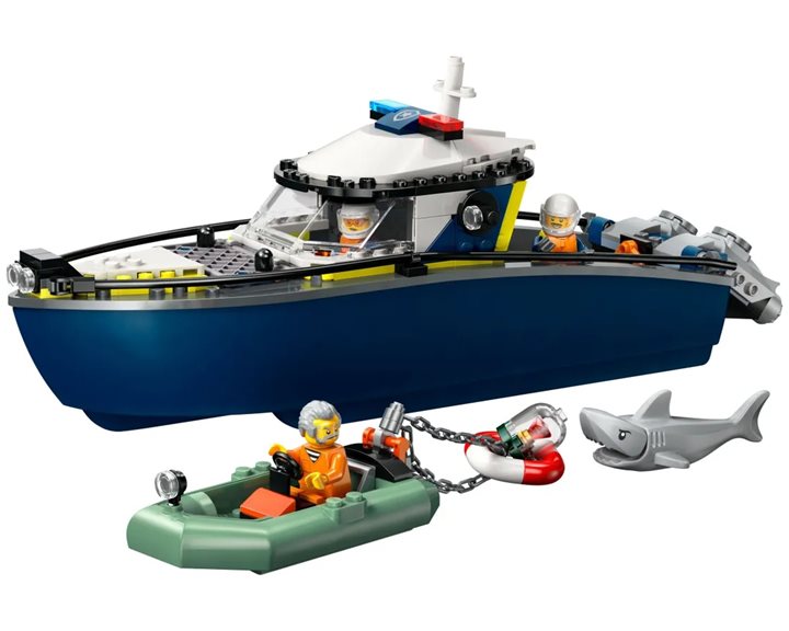 LEGO City Police Boat Chase 60456