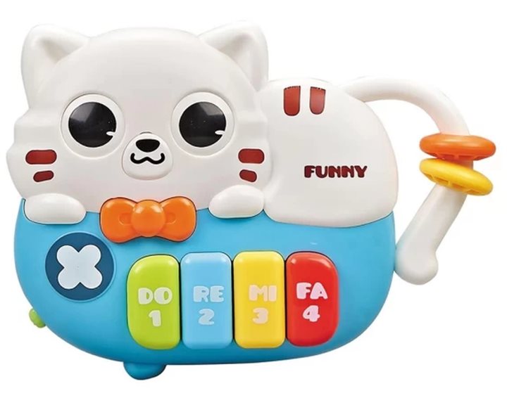 Πιάνο Γατάκι  Luna Toys με μουσική και φως 000622746