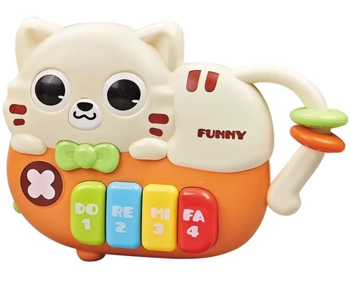 Πιάνο Γατάκι  Luna Toys με μουσική και φως 000622746