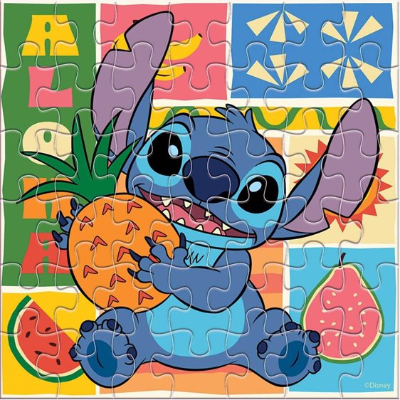 Παζλ Luna 42τμχ 42χ42εκ. Stitch 000565651