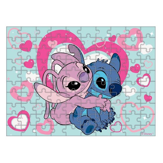 Παζλ Luna 100τμχ 48χ34εκ Glow in the Dark Stitch 000565647