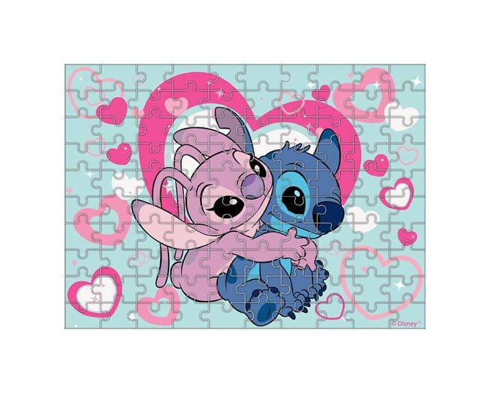 Παζλ Luna 100τμχ 48χ34εκ Glow in the Dark Stitch 000565647