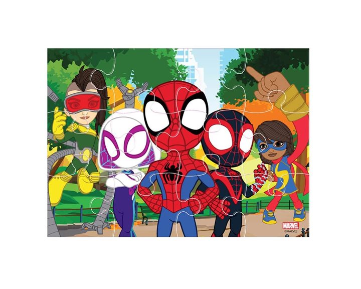 Παζλ Luna 4 σε 1 12/15/20/24τμχ 29χ6χ27.5εκ. Spidey 000508708