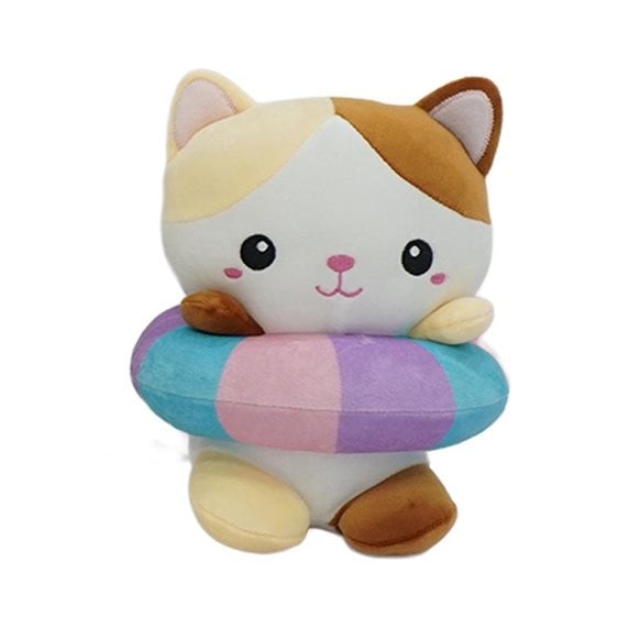 Λούτρινη Γατούλα 21εκ. Donut Squishcuties Luna Toys 000623079
