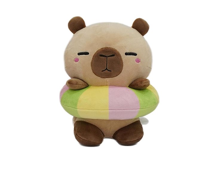 Λούτρινο Capybara 21εκ. Donut Squishcuties Luna Toys 000623081