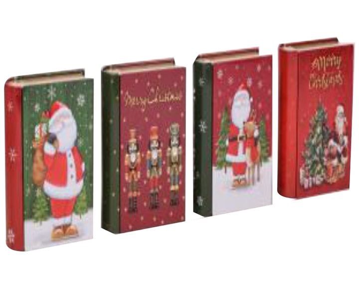 Christmas Tin Box 07793