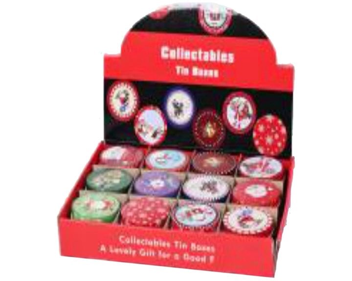 Christmas Tin Box 07790