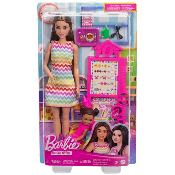 Mattel Barbie Teacher Κούκλα JCR71 / JCR76