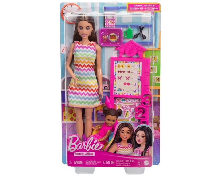 Mattel Barbie Teacher Κούκλα JCR71 / JCR76