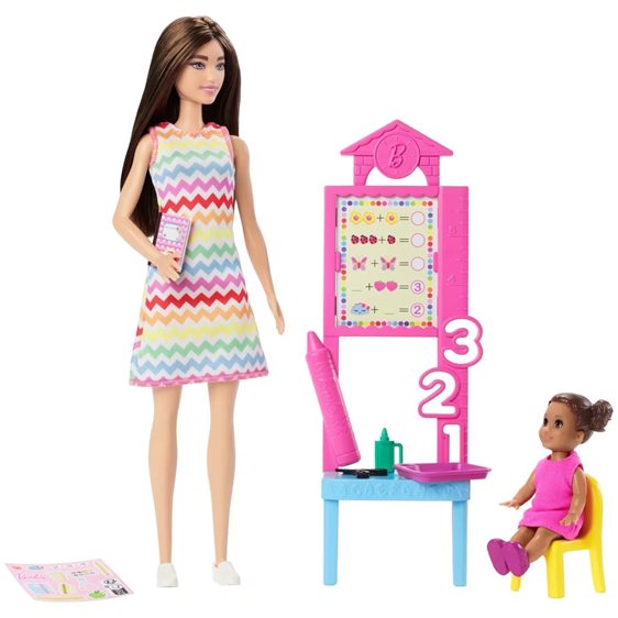 Mattel Barbie Teacher Κούκλα JCR71 / JCR76