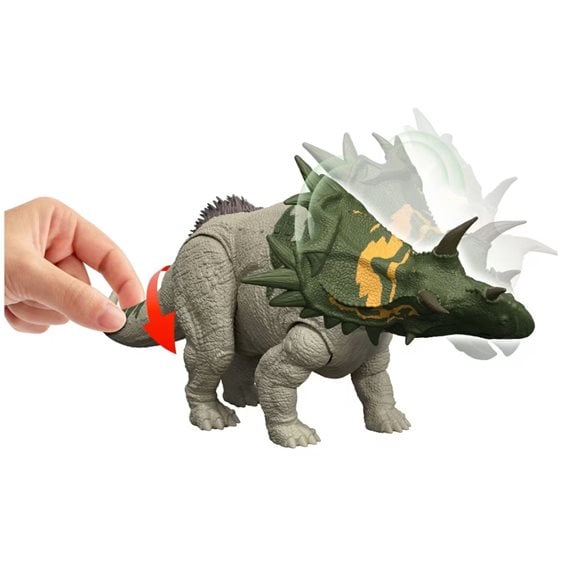 Mattel Jurassic World Mattel Jw Rebirth - Δεινόσαυροι Με Κινουμενα Μελη, Λειτουργια Επίθεσης Και Ηχους Wild Roar Spiclypeus Jw Rebirth JGB87 / JGB89