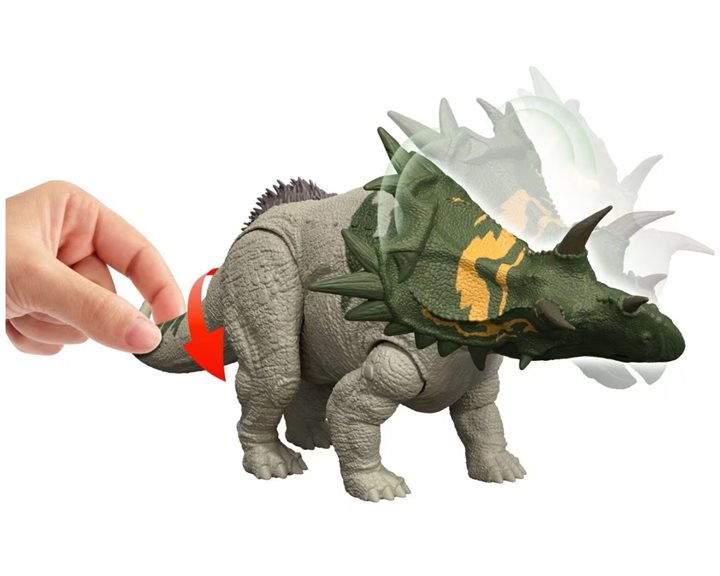 Mattel Jurassic World Mattel Jw Rebirth - Δεινόσαυροι Με Κινουμενα Μελη, Λειτουργια Επίθεσης Και Ηχους Wild Roar Spiclypeus Jw Rebirth JGB87 / JGB89